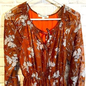 Macys Floral Summer Dress XS
